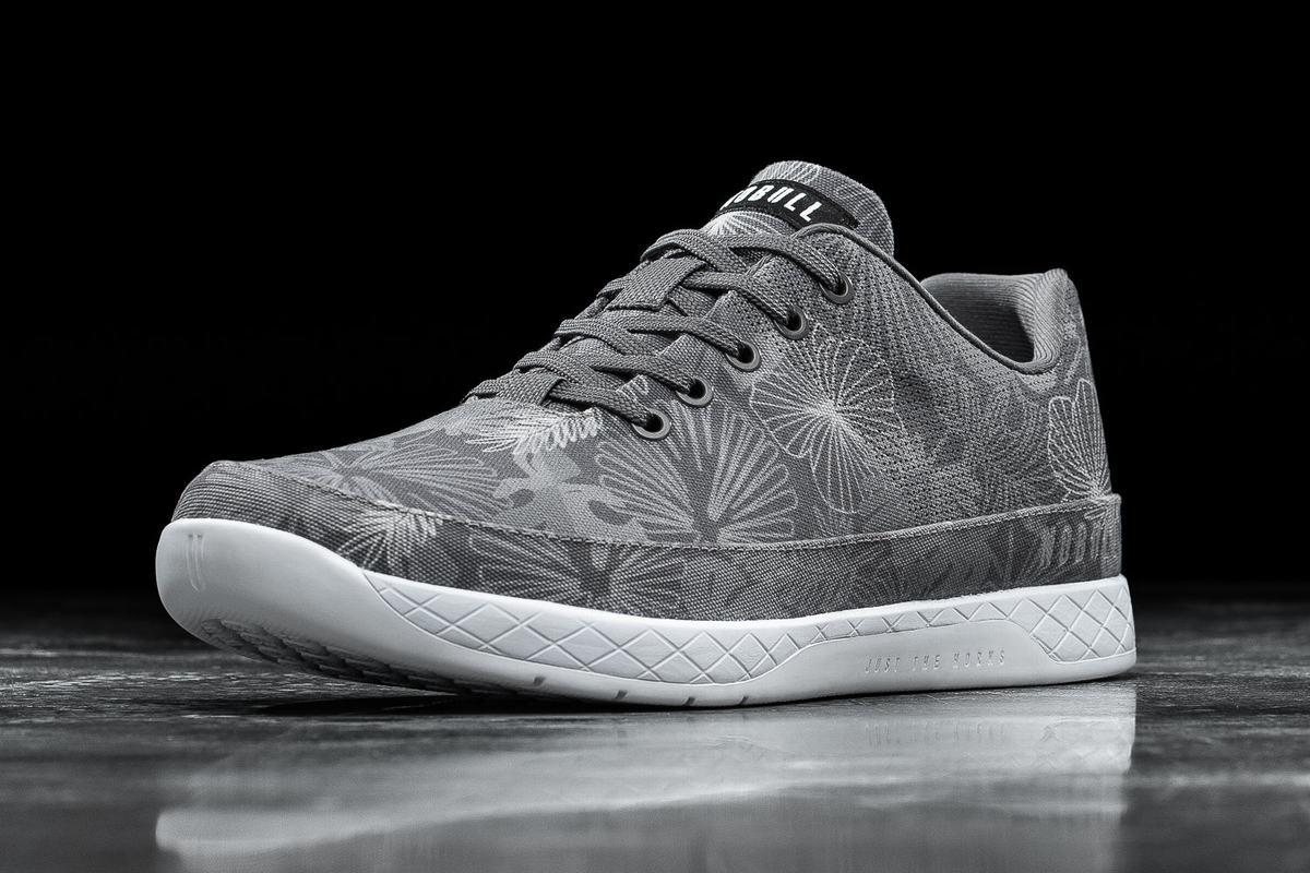 Nobull Canvas Men's Trainers Grey | Australia (CP6095)